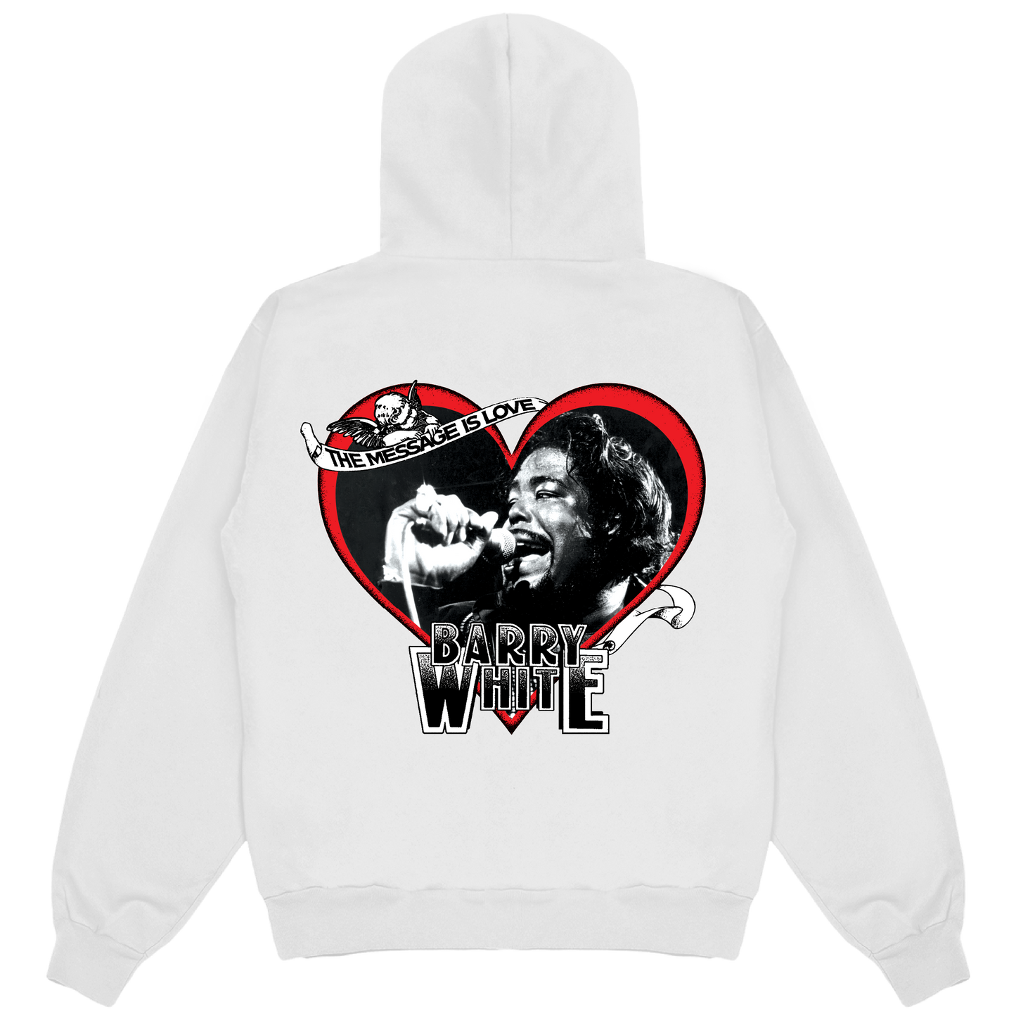 Barry White Message Hoodie